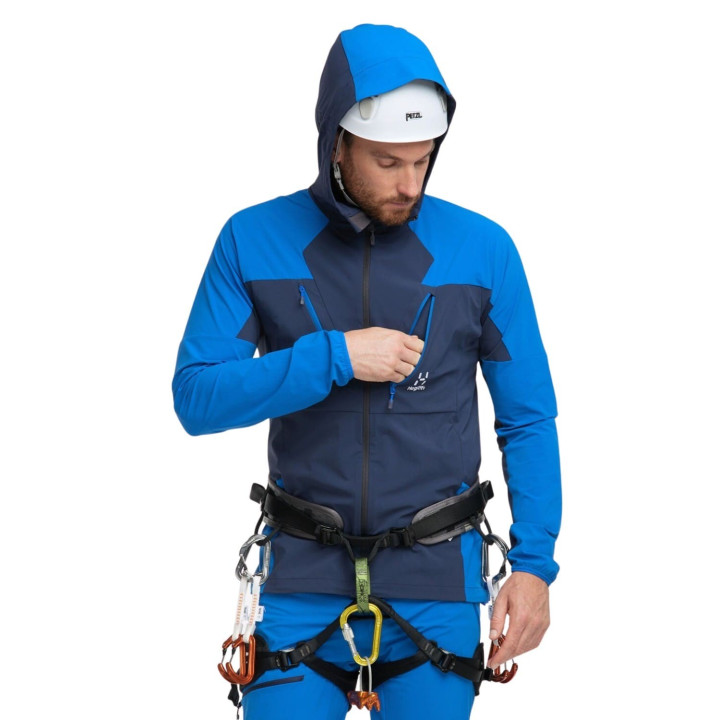 Kurtka softshellowa HAGLOFS TEGUS JACKET tarn blue/storm blue