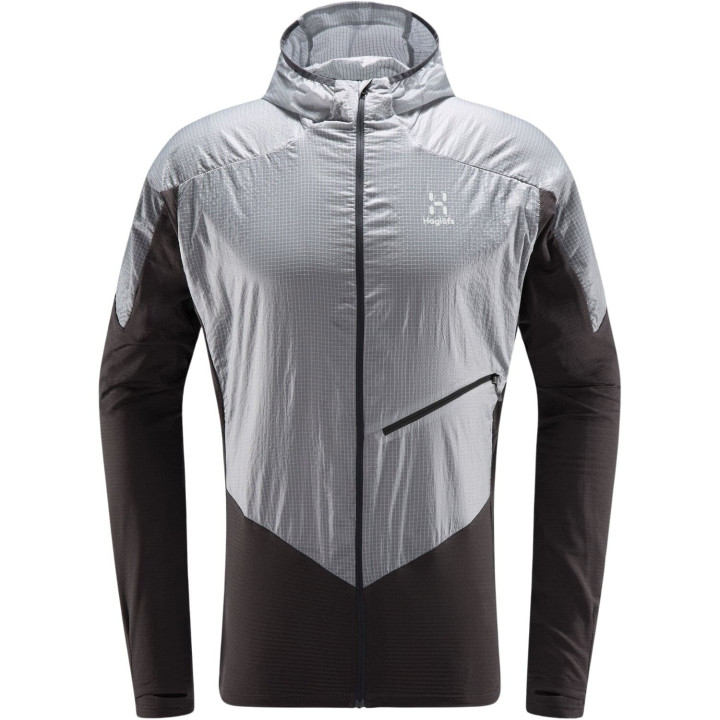 Bluza HAGLOFS L.I.M HYBRID HOOD MEN slate/stone grey