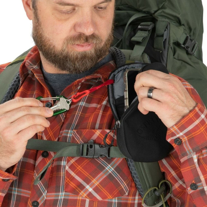 Przypinana kieszeń OSPREY Pack Pocket Padded black