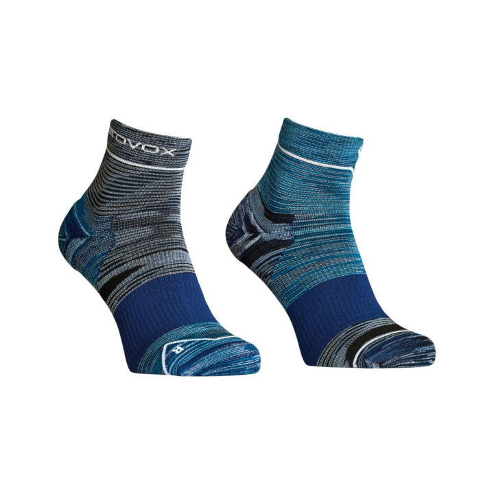 Skarpety ORTOVOX Alpine Quarter Socks Men blue nunatak
