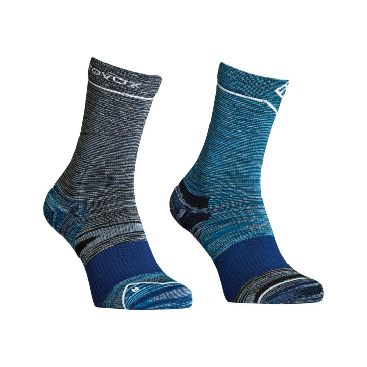 Skarpety ORTOVOX Alpine Mid Socks Men blue nunatak