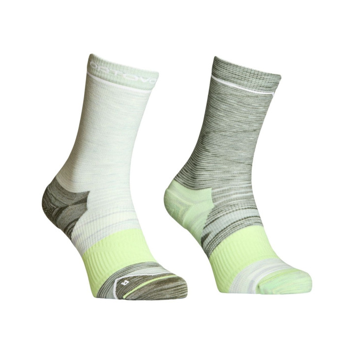 Skarpety ORTOVOX Alpine Mid Socks Women green acid