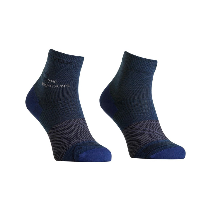 Skarpety ORTOVOX Alpine Light Quarter Socks Men blue nunatak