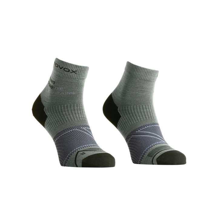 Skarpety ORTOVOX Alpine Light Quarter Socks Men green sage