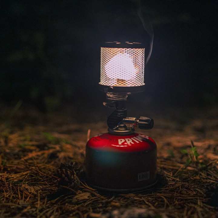 Latarenka gazowa PRIMUS Micron Lantern – Steel Mesh