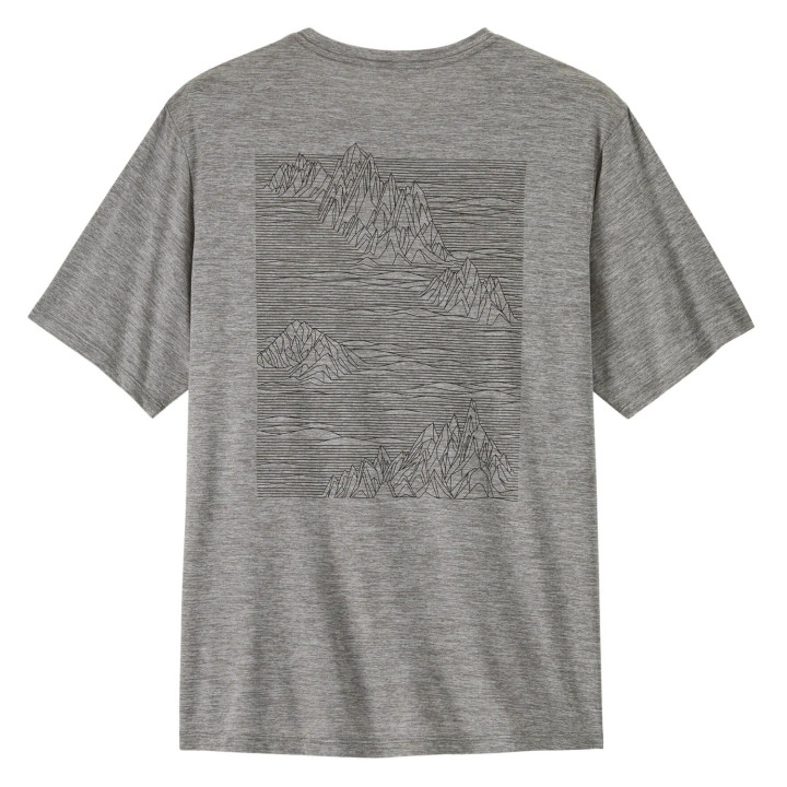 Koszulka PATAGONIA Men's Capilene® Cool Daily Shirt Strataspire feather grey