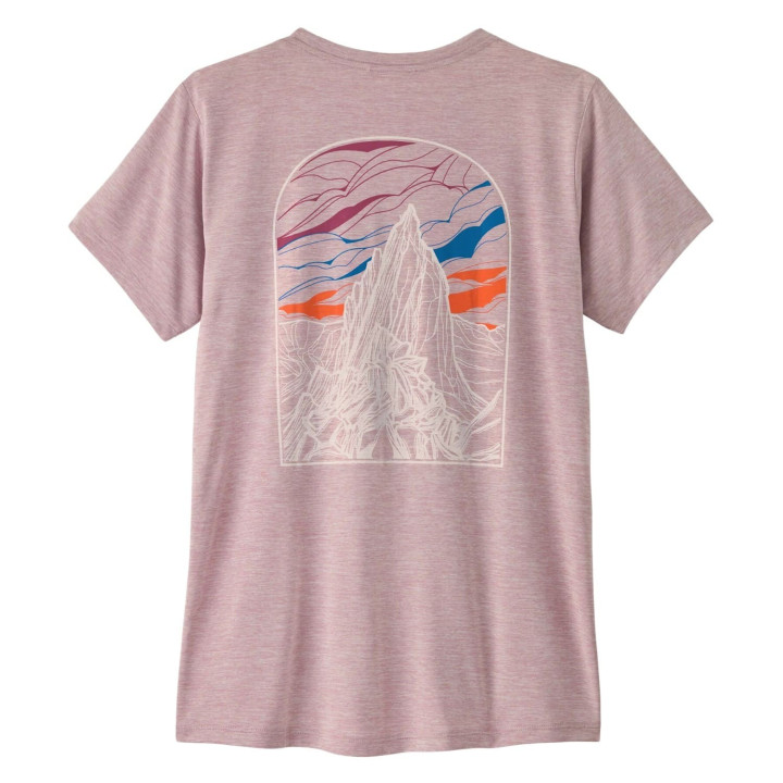 Koszulka PATAGONIA W's Capilene® Cool Daily Shirt Cloud Crag quiet violet