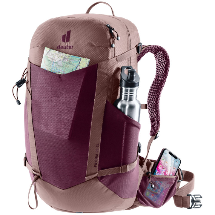 Plecak DEUTER Futura 25 SL cassis-ashrose