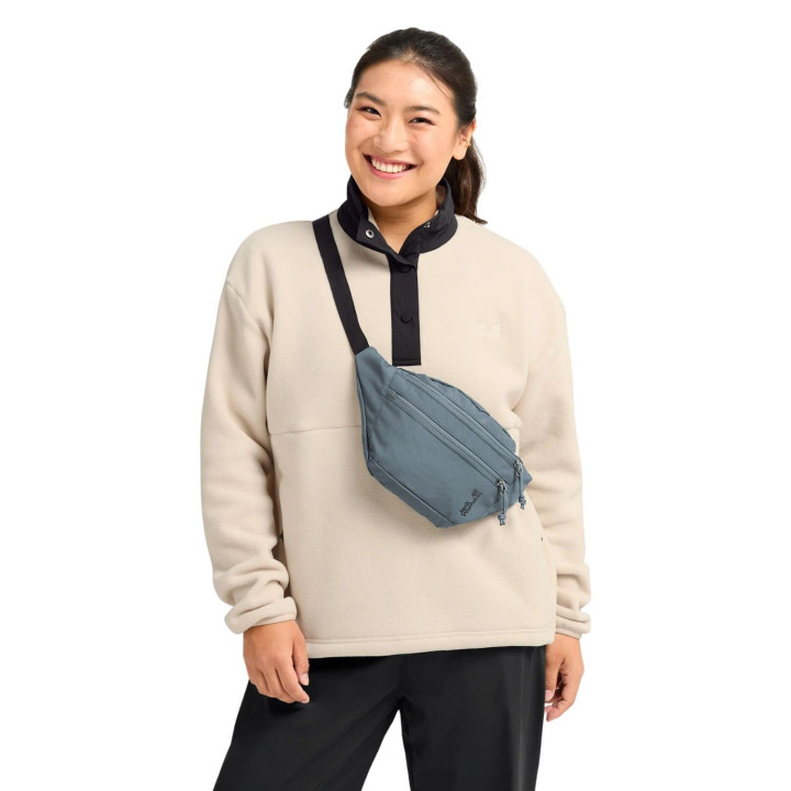 Saszetka biodrowa JACK WOLFSKIN Konya grey odessa