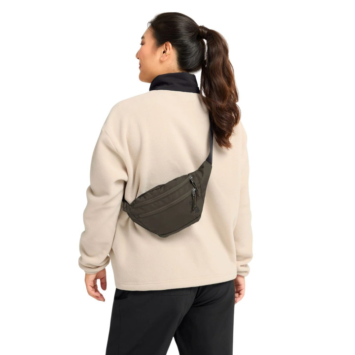 Saszetka biodrowa JACK WOLFSKIN Konya obsidian moss