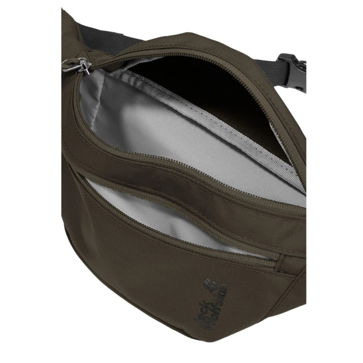 Saszetka biodrowa JACK WOLFSKIN Konya obsidian moss