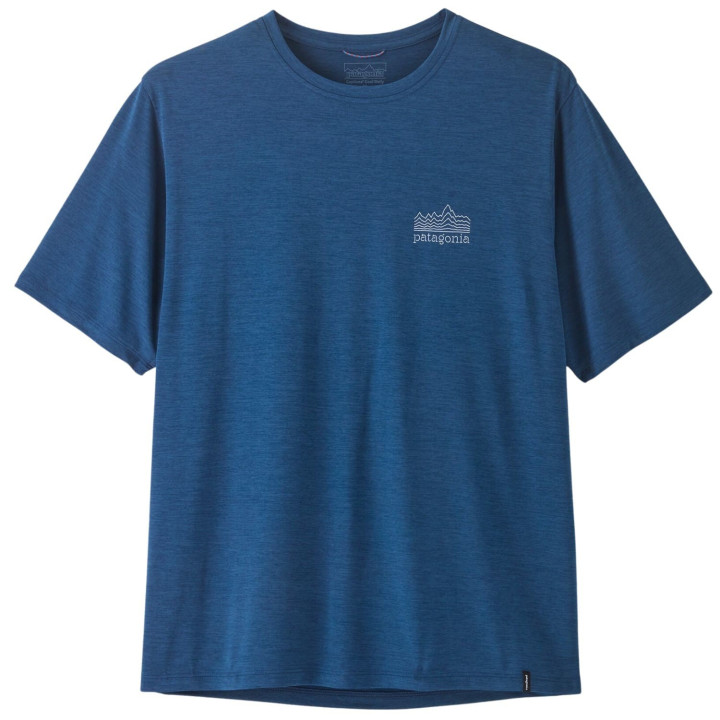 Koszulka PATAGONIA Men's Capilene® Cool Daily Shirt Strataspire clement blue - light clement blue x-dye