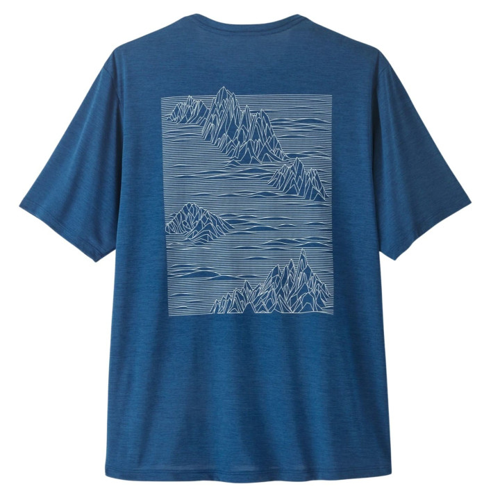 Koszulka PATAGONIA Men's Capilene® Cool Daily Shirt Strataspire clement blue - light clement blue x-dye