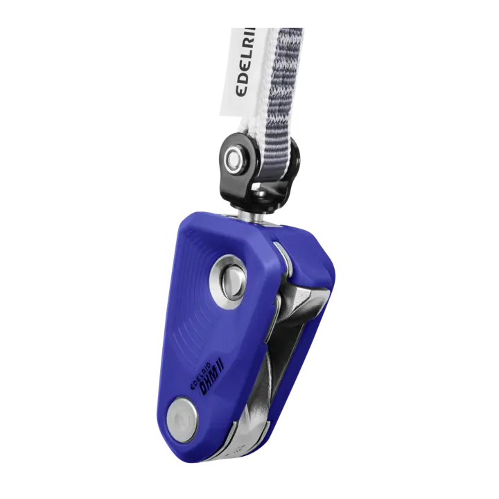 Przyrząd EDELRID Ohm II blue (do niwelacji różnicy wagi)