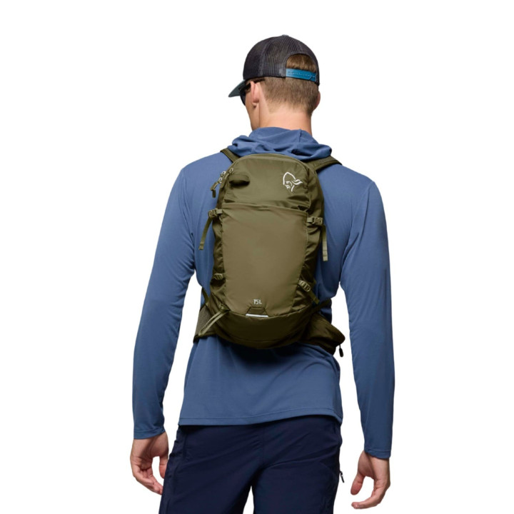 Plecak NORRONA Femund Econyl70 15L Pack olive night
