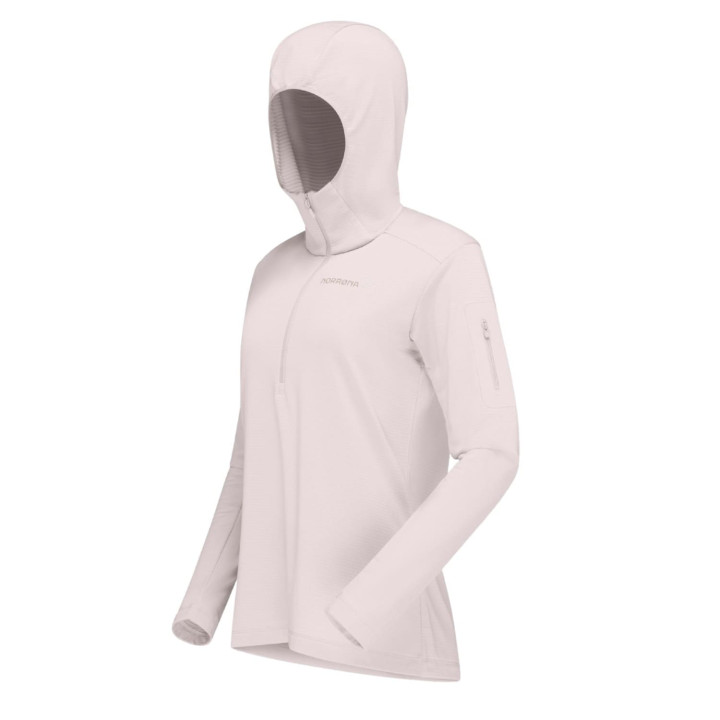 Bluza NORRONA Falketind Warm1 Hood Women oatmeal