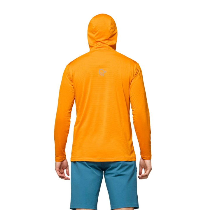 Bluza NORRONA Falketind Warm1 Hood Men exuberance/trooper
