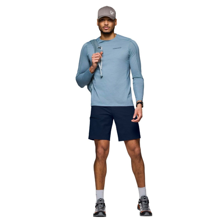 Spodenki NORRONA Falketind Flex1 Light Shorts Men indigo night