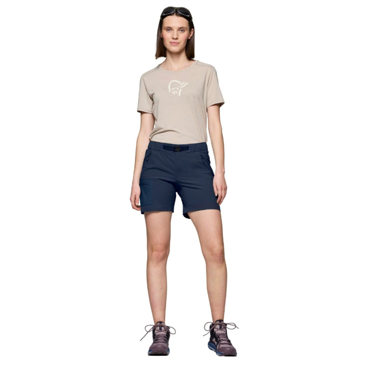 Spodenki NORRONA Falketind Flex1 Light Shorts Women indigo night