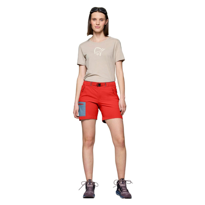 Spodenki NORRONA Falketind Flex1 Light Shorts Women aura orange