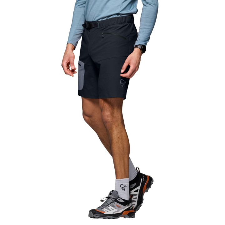 Spodenki NORRONA Falketind Flex1 Light Shorts Men caviar black
