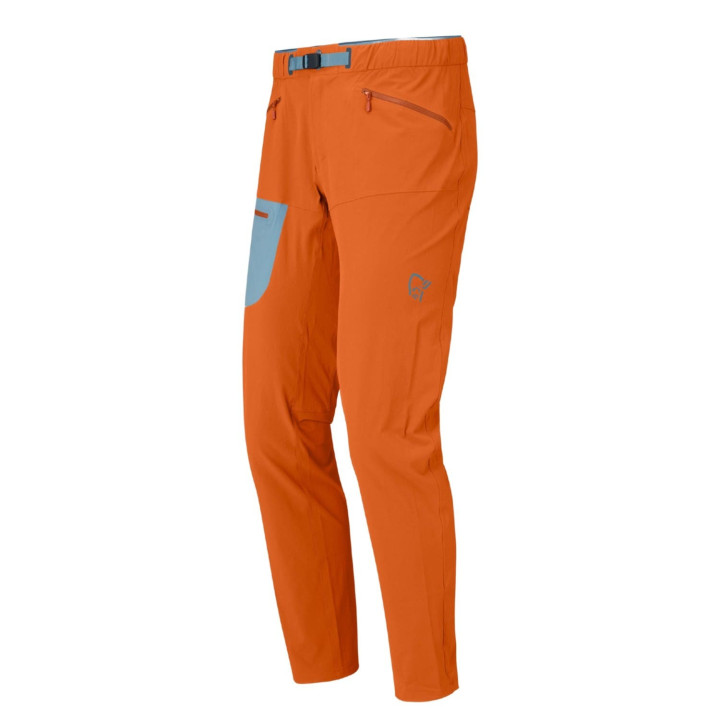 Spodnie NORRONA Falketind Flex1 Light Pants Men gold flame