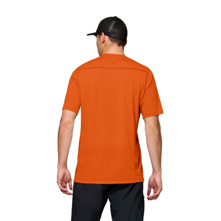 Koszulka NORRONA Falketind EqualiserUll T-shirt Men gold flame