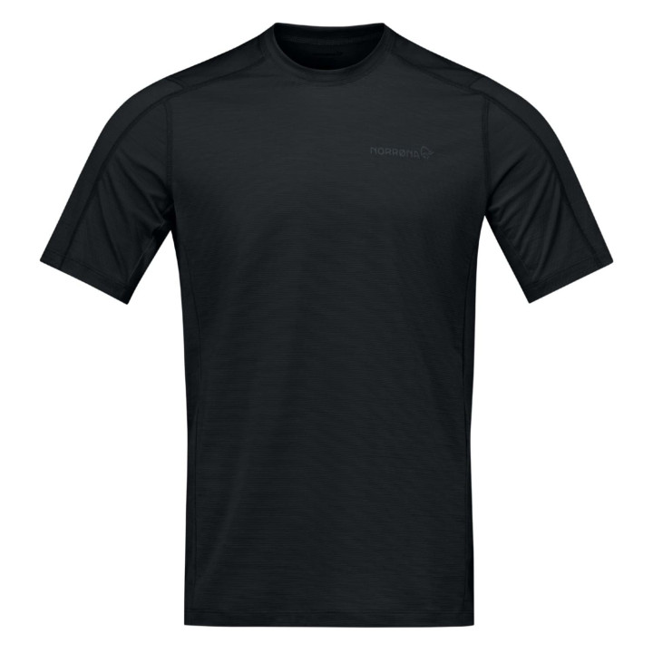 Koszulka NORRONA Falketind EqualiserUll T-shirt Men caviar black