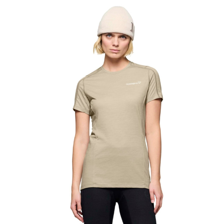 Koszulka NORRONA Falketind EqualiserUll T-shirt Women pure cashmere