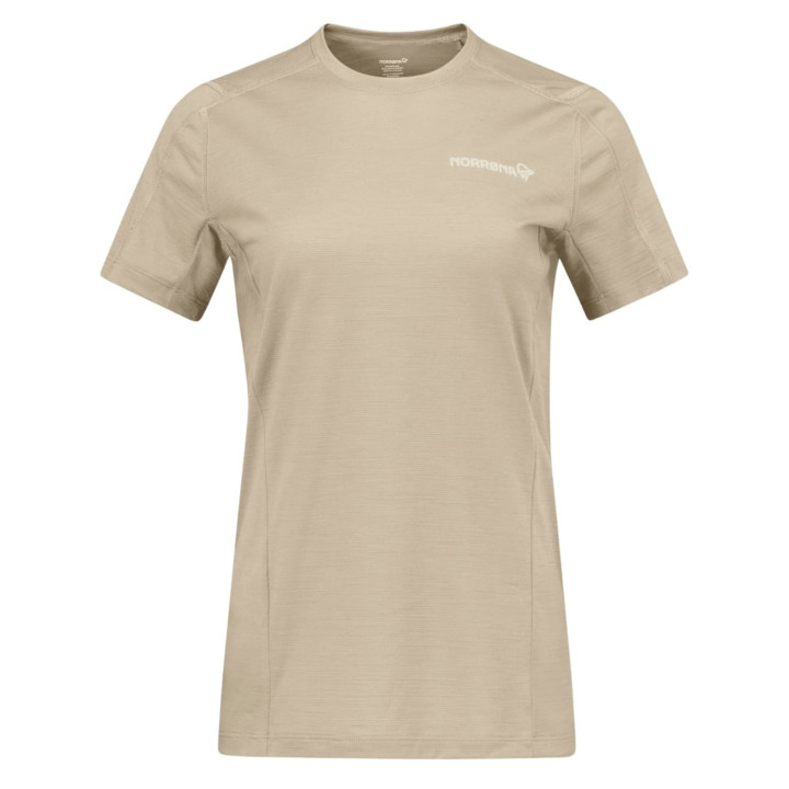 Koszulka NORRONA Falketind EqualiserUll T-shirt Women pure cashmere