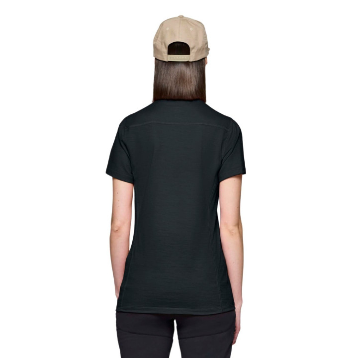 Koszulka NORRONA Falketind EqualiserUll T-shirt Women caviar black