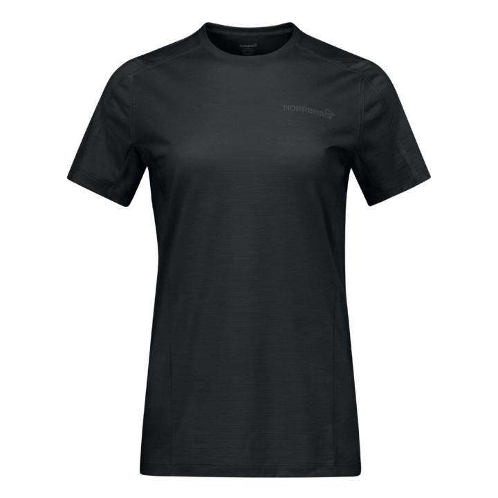 Koszulka NORRONA Falketind EqualiserUll T-shirt Women caviar black
