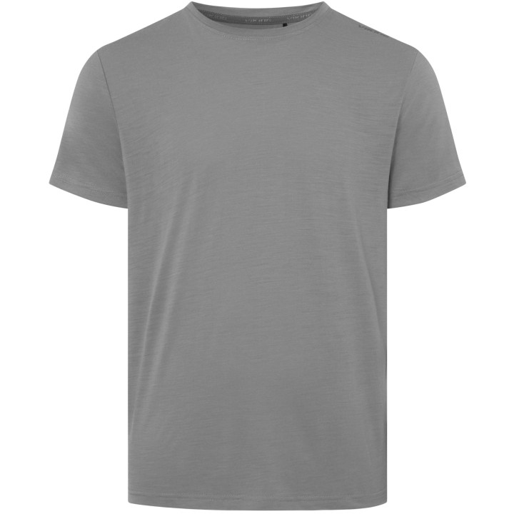 Koszulka VIKING Salen Merino Man T-Shirt light grey