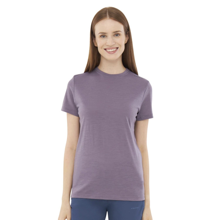 Koszulka VIKING Salen Merino Lady T-Shirt violet