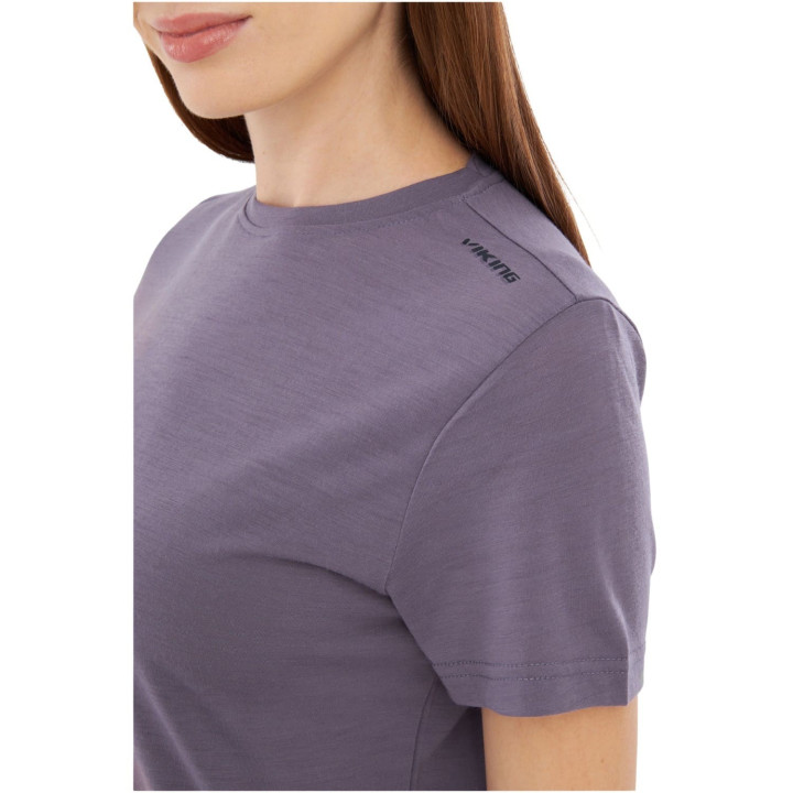 Koszulka VIKING Salen Merino Lady T-Shirt violet