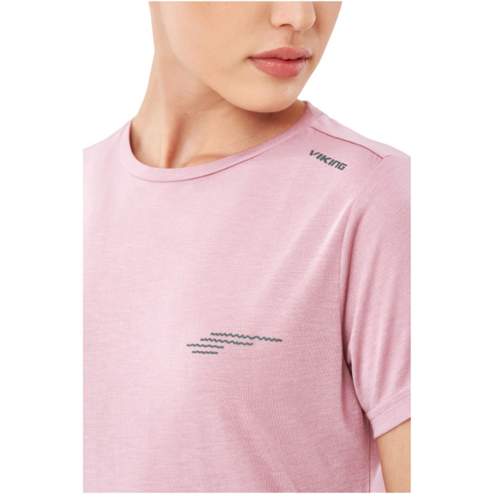 Koszulka VIKING Morain Bamboo Lady T-Shirt pink