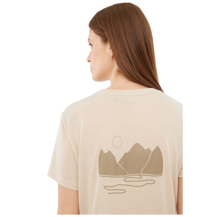 Koszulka VIKING Morain Bamboo Lady T-Shirt beige
