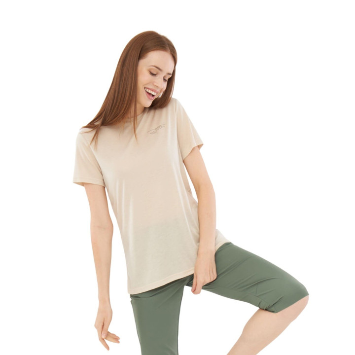 Koszulka VIKING Morain Bamboo Lady T-Shirt beige