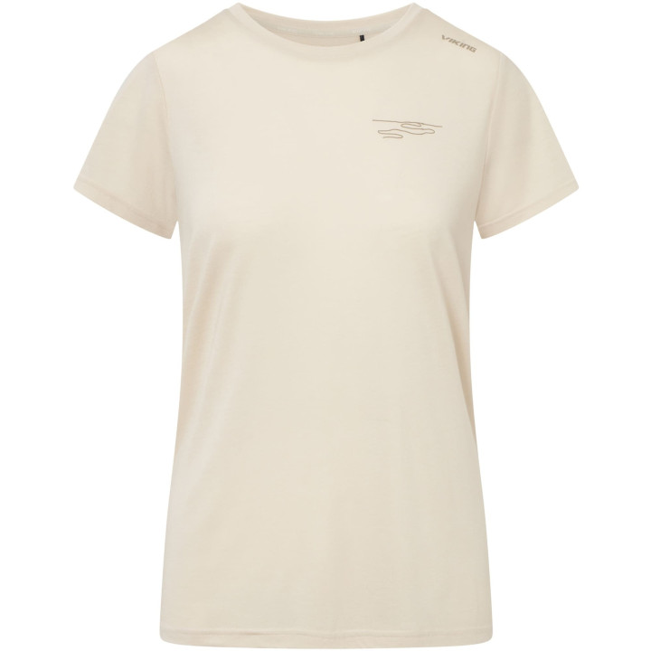 Koszulka VIKING Morain Bamboo Lady T-Shirt beige