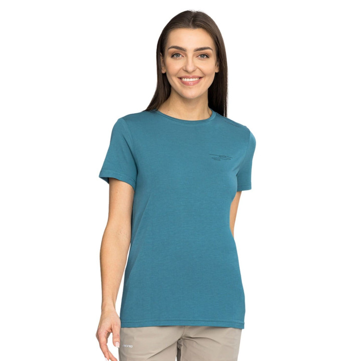 Koszulka VIKING Morain Bamboo Lady T-Shirt blue