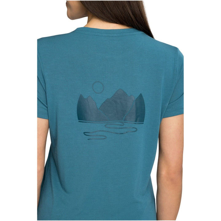 Koszulka VIKING Morain Bamboo Lady T-Shirt blue