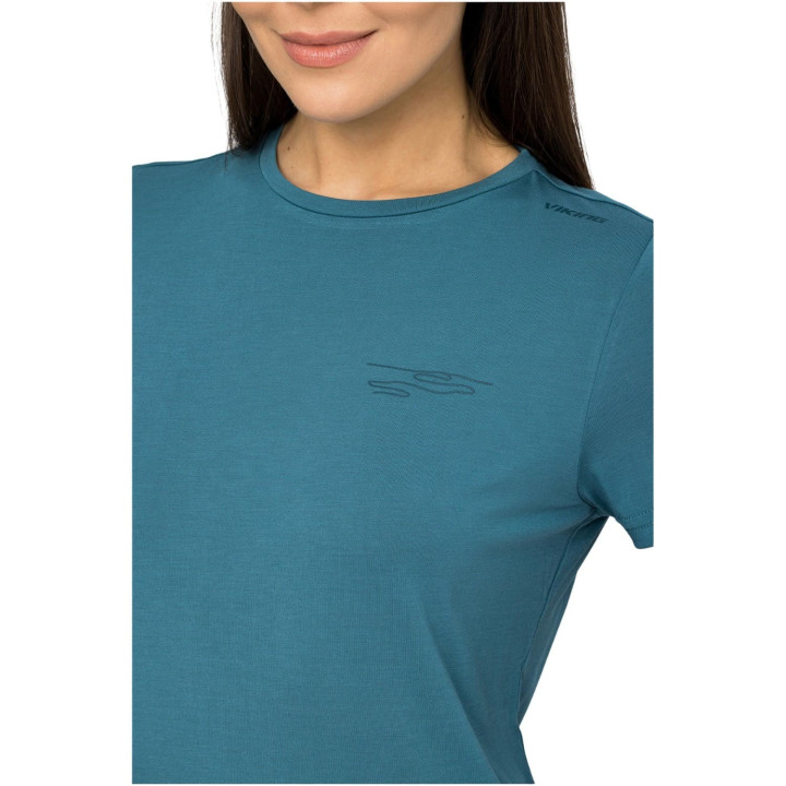 Koszulka VIKING Morain Bamboo Lady T-Shirt blue