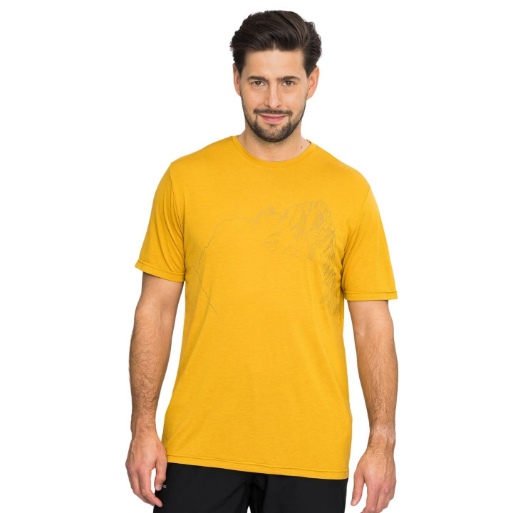 Koszulka VIKING Morain Bamboo Man T-Shirt yellow