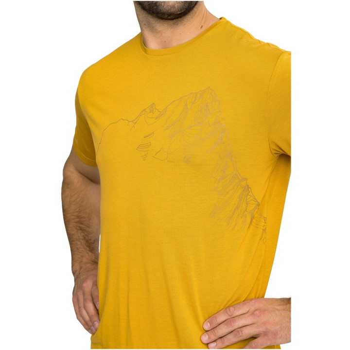 Koszulka VIKING Morain Bamboo Man T-Shirt yellow