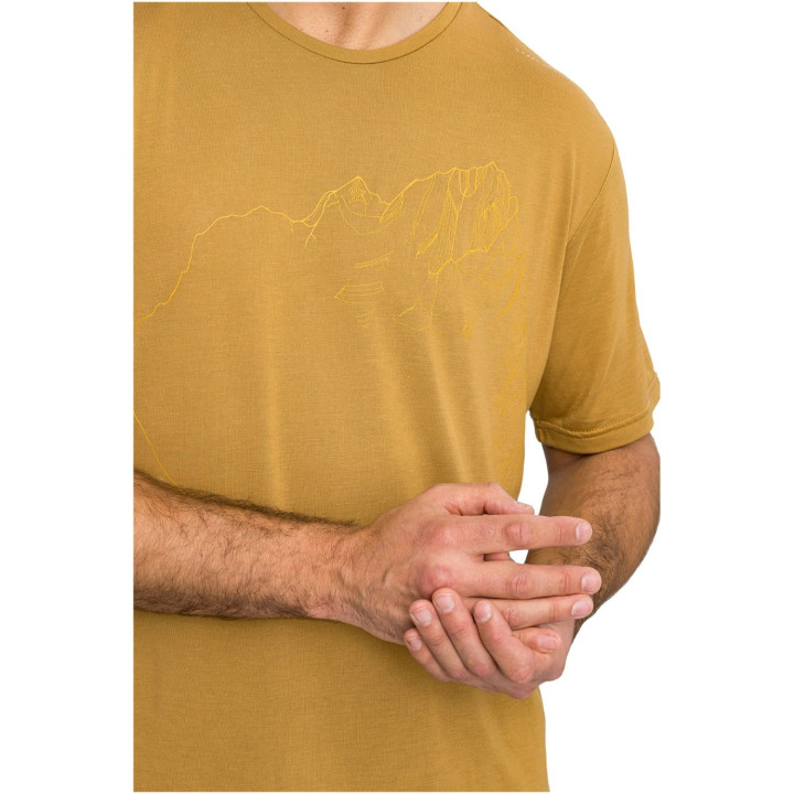 Koszulka VIKING Morain Bamboo Man T-Shirt light brown