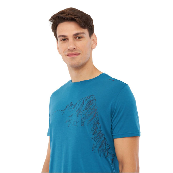Koszulka VIKING Morain Bamboo Man T-Shirt blue