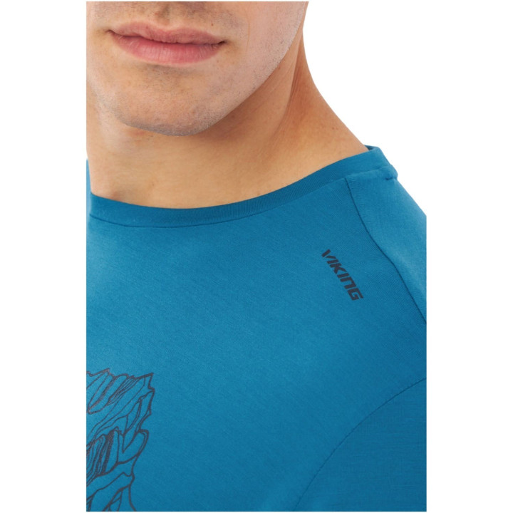 Koszulka VIKING Morain Bamboo Man T-Shirt blue