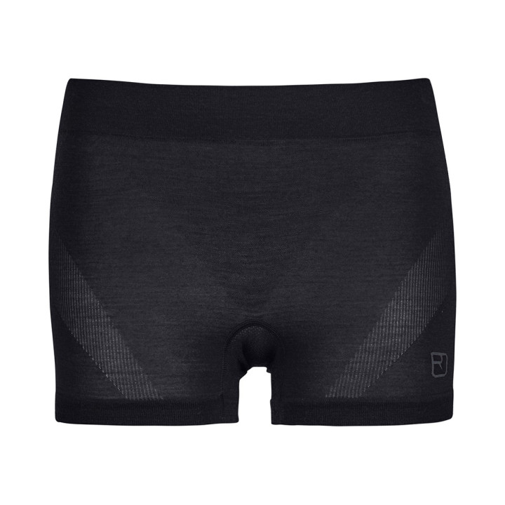 Bokserki ORTOVOX 120 COMP LIGHT HOT PANTS WOMEN black raven