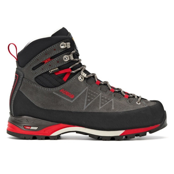 Buty ASOLO Traverse GV Men graphite/red