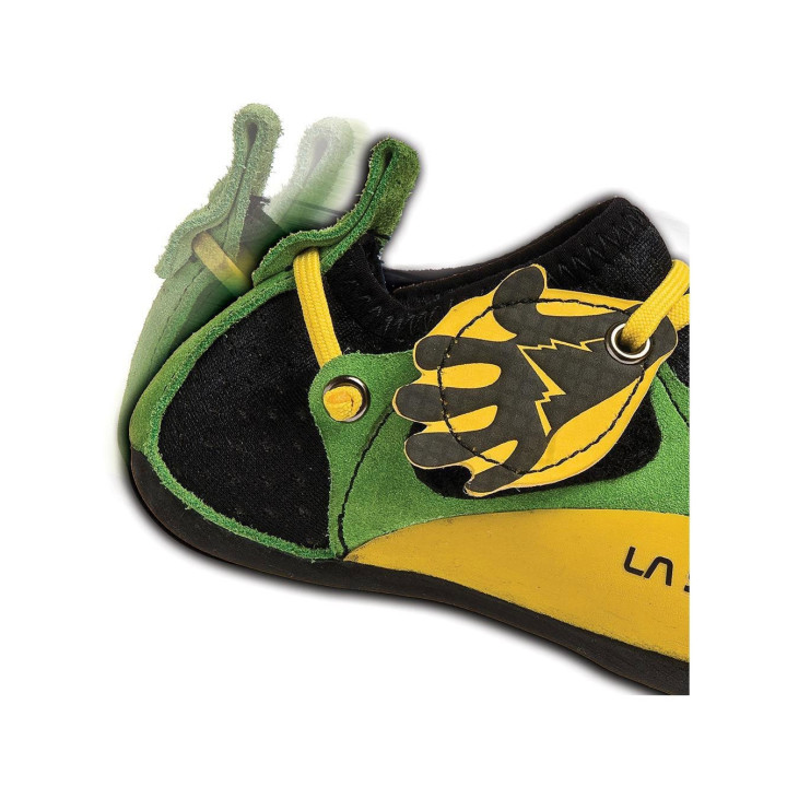 Buty wspinaczkowe LA SPORTIVA Stickit lime/yellow dziecięce